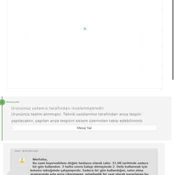 Kayıp Saat Ve Yetersiz Müşteri Hizmeti