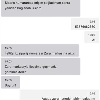 Zara Home Müşteri Hizmetleri Şoku