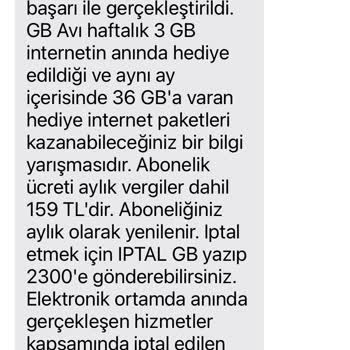 Vodafone'dan Gelen Mesajda Gizli Ücret Şoku