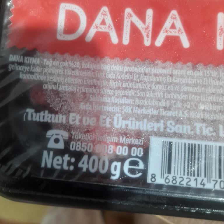 Tutkun Et Kötü Koku Yayan Kıyma Deneyimi