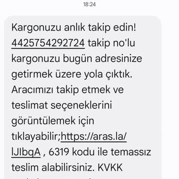Aras Kargo'nun Teslimat Sorunları Ve Yanıltıcı Bildirimler