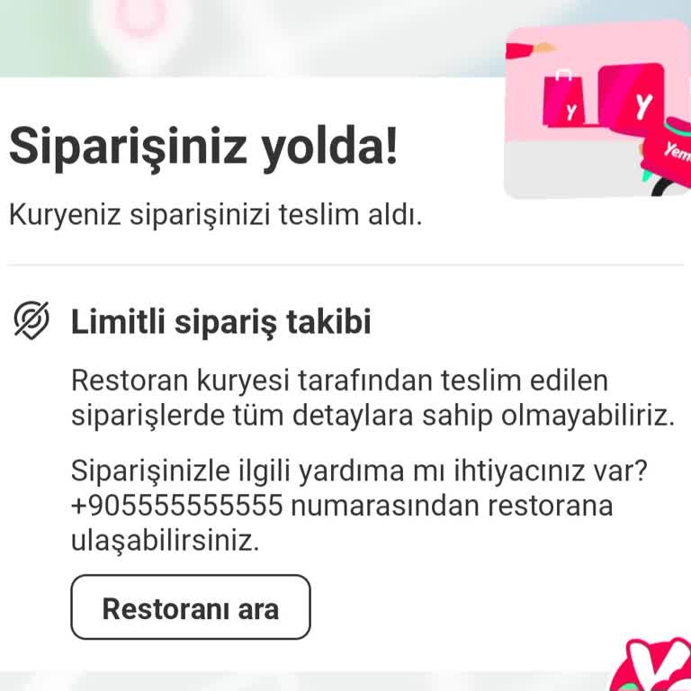 Yemeksepeti'nde Soğuk Sipariş Ve İletişim Sorunları