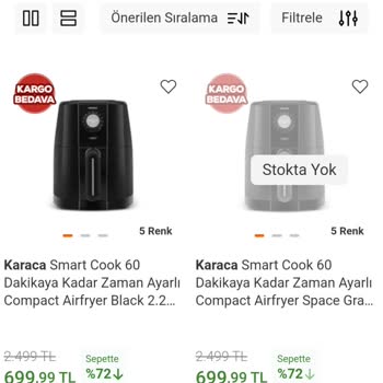 Airfry İndirimi Ve Sepet Sorunlarıyla Hayal Kırıklığı