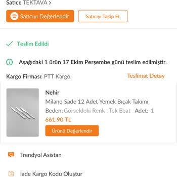 Eksik Ürün Ve Yetersiz Destek