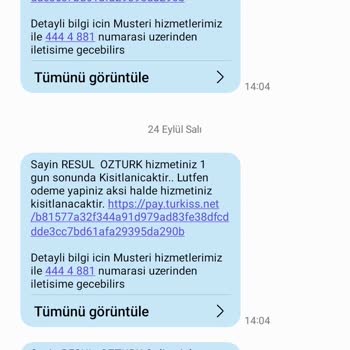 Kullanmadığım İnternet İçin Haksız Ücretlendirme