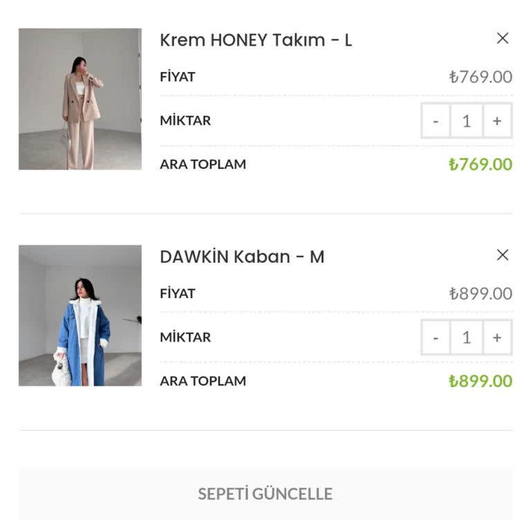 Nurgül Giyim Ürünlerimi Göndermedi Mağdurum