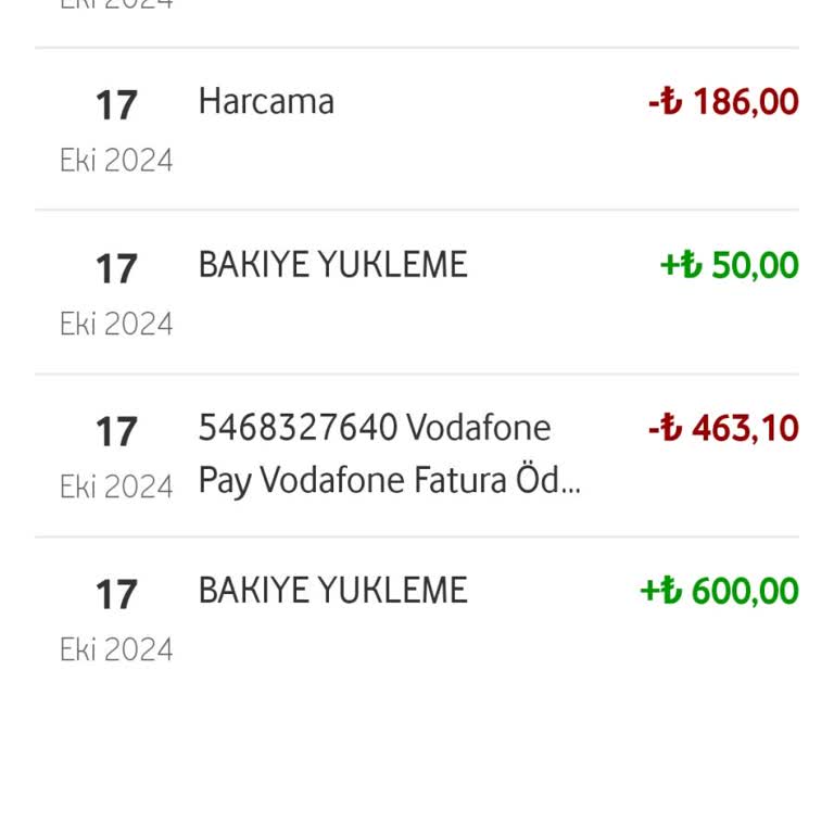 Vodafone Pay'de Kayıp Bakiye Ve Kart Sorunu