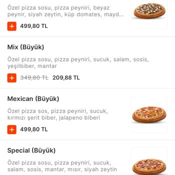 Yanlış Boyutta Pizza Ve İptal Sorunu