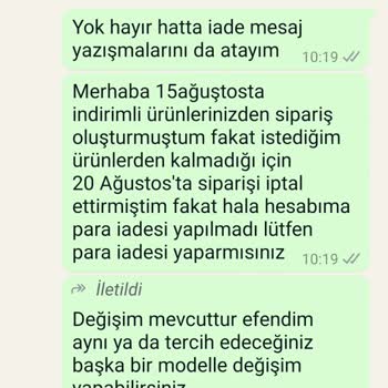 Para İadesi Beklerken Mağdur Oldum