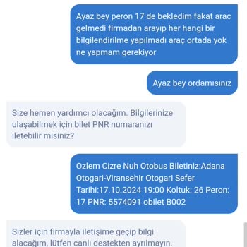 Obilet'te Bilet İptali Ve İletişim Sorunları