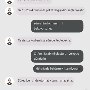 Vodafone Kampanya Kodu Sorunu: Acil Destek Bekleniyor