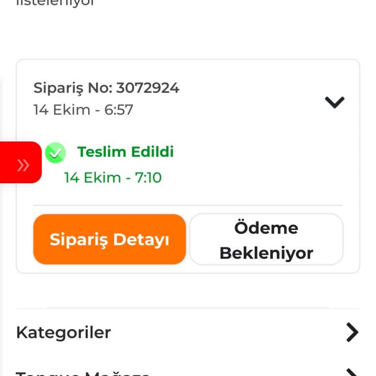 Teslim Edilmeyen Siparişler Ve İletişim Sorunu