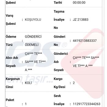Teslim Edilmeyen Sipariş Sorunu