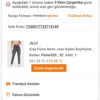 Yanlış Ürün İadesi Ve Müşteri Hizmetleri Sorunu