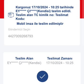Yanlış Teslimat Ve İletişim Sorunu