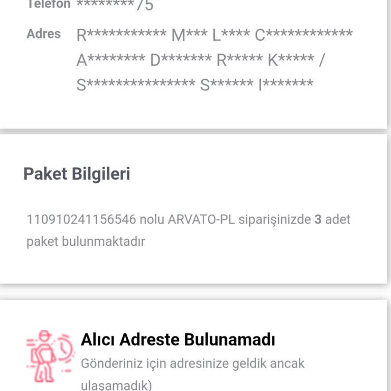 Yanıltıcı Teslimat Bilgilendirmesi Ve Müşteri Hizmetleri Sorunu