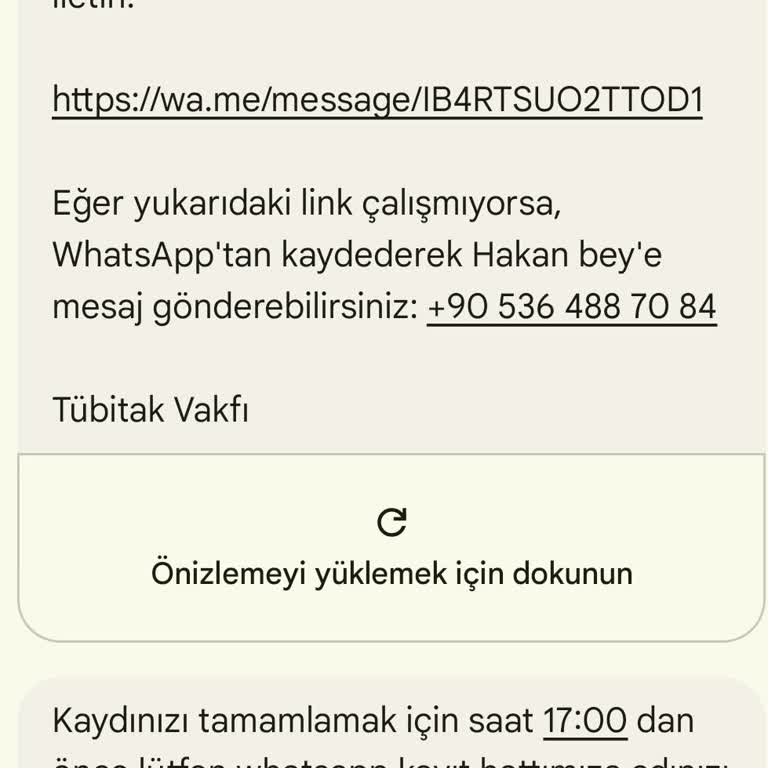 TÜBİTAK Bursu Adı Altında Kimlik Bilgilerimin Çalınması