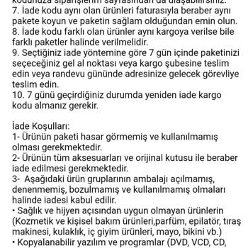 Yanlış Ürün Ve Hatalı İade Süreci