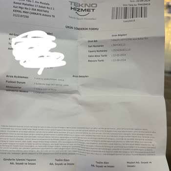 Kayıp Ürün Ve İlgisiz Hizmet