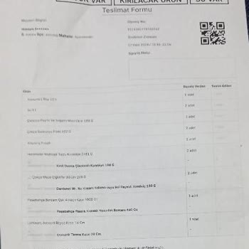 Yanlış Ürün Gönderimi Ve İletişimsizlik Şikayeti