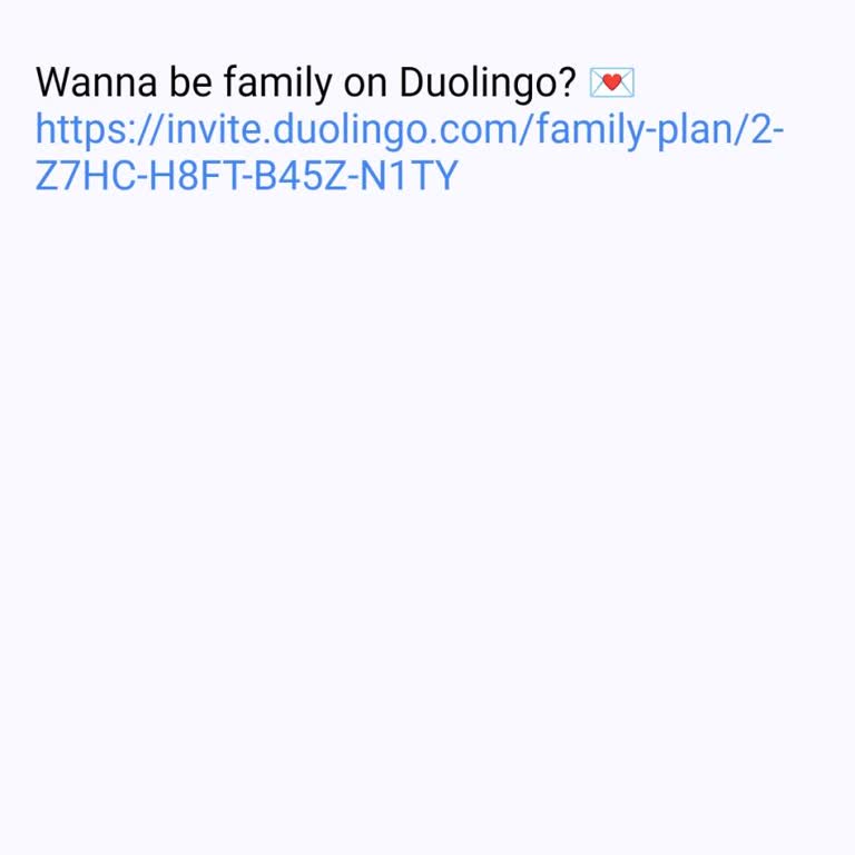 Duolingo Aile Üyeliği Davet Sorunu