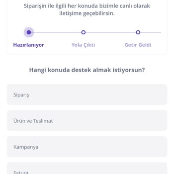 Getir Uygulamasında Tahmini Varış Süresi Sorunu