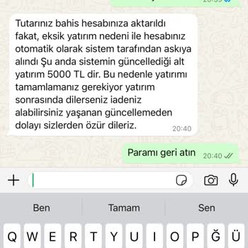 Yanıltıcı İşlem Ve Para İadesi Sorunu