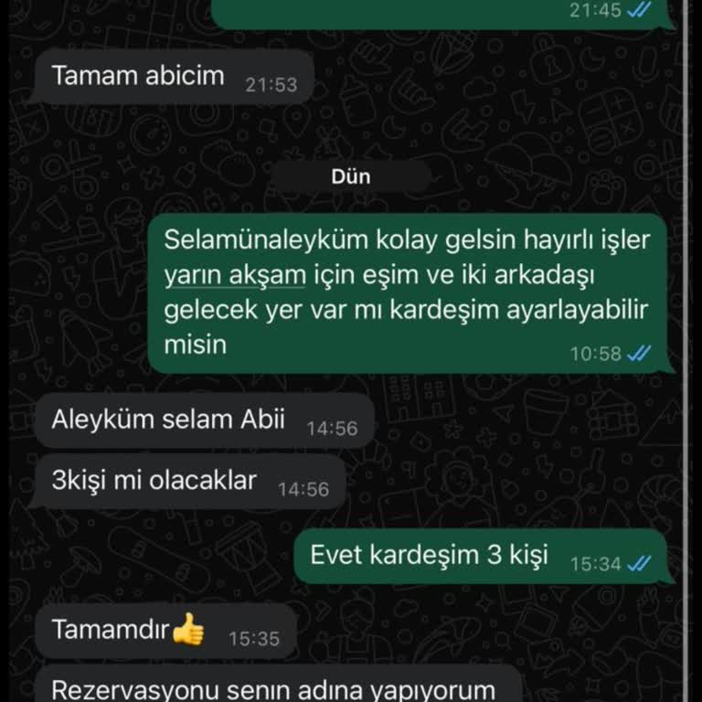 Yanlış Rezervasyon Ve İlgisiz Hizmet