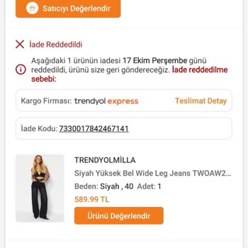 Trendyol İade Sürecindeki Sorunlar Ve Mağduriyet