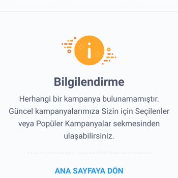 İşCep Ve Maximum Mobil Uygulamalarında Kampanya Görüntüleme Sorunu