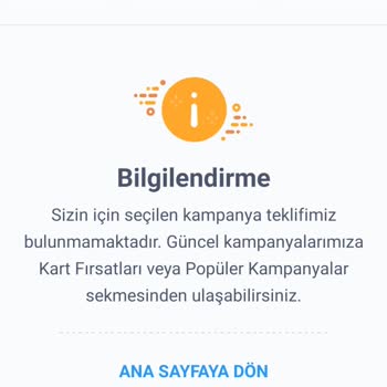 İşCep Ve Maximum Mobil Uygulamalarında Kampanya Görüntüleme Sorunu