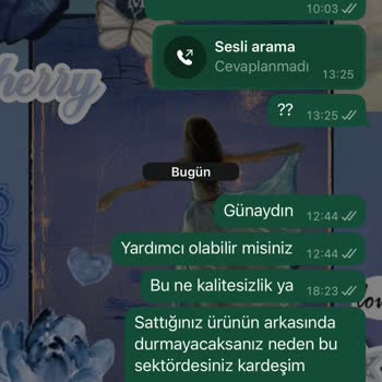 Yanlış Ürün Ve İlgisiz Müşteri Hizmetleri