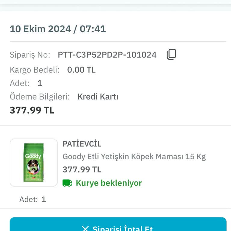 Kargoya Verilmeyen Ürün Ve İlgisiz Müşteri Hizmetleri
