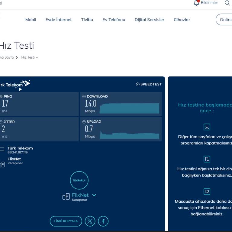 TTNET'in Yetersiz İnternet Hizmeti Ve Fiber Başvuru Sorunları