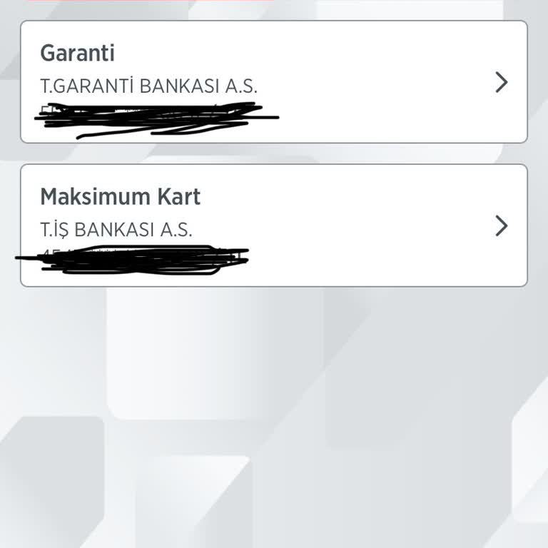 Ziraat Mobil'de Silinemeyen Kredi Kartı Kaydı Sorunu