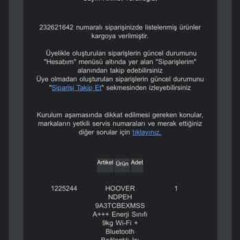 Kayıp Sipariş Ve Yanıltıcı Bilgilerle Mağduriyet