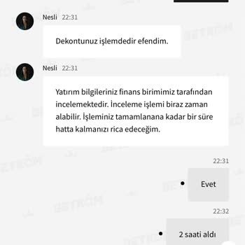 Betkom'da Yatırım Sorunları Ve Müşteri Hizmetleri İlgisizliği