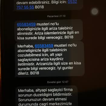 Turkcell Superonline'dan Sürekli Bağlantı Kopmaları Ve Ücretli Servis Sorunu