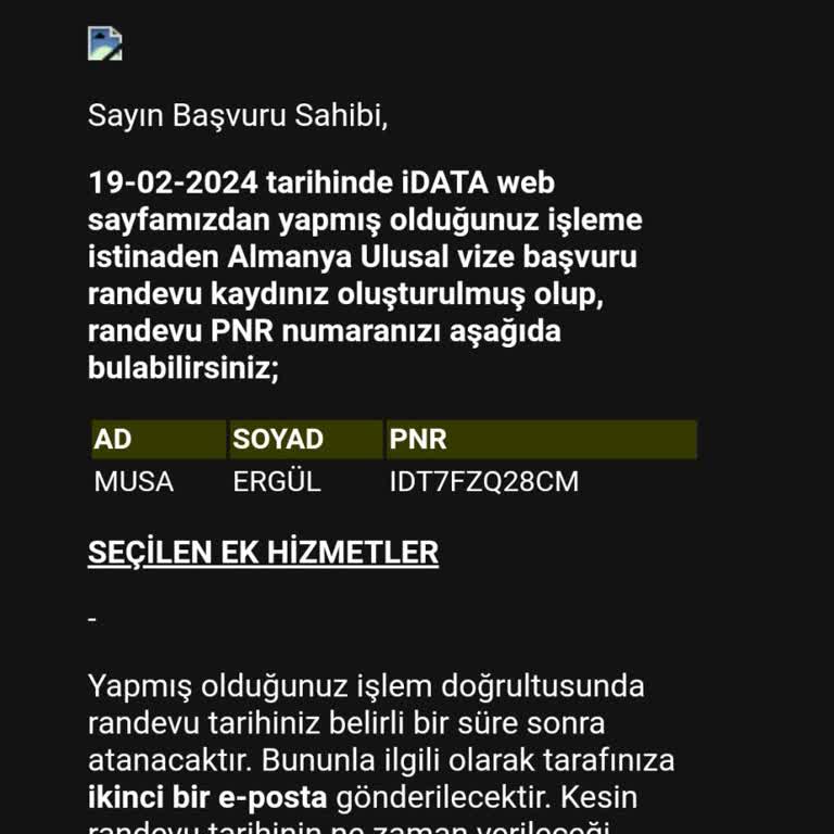 Almanya Vize Randevusu İçin 8 Aydır Bekleyen Müşteri
