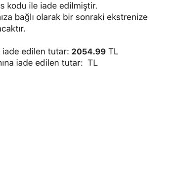 Para İadesi Bekleyen Müşteri Kaygısı