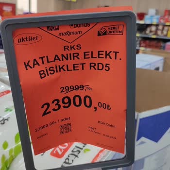 BİM'den Aldığım Bisikletin Fiyatı Sürekli Düşüyor