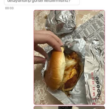 Yanlış Ve Soğuk Gelen Siparişle Mağduriyet
