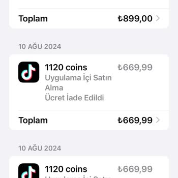 Vodafone Mobil Ödeme İadesi Sorunu