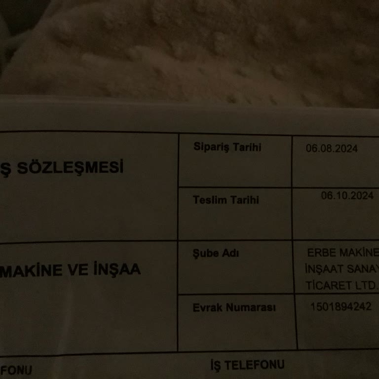Teslimat Gecikmesi Ve İletişim Sorunları