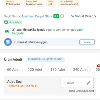 İptal Edilen Sipariş Ve Yetersiz Müşteri Hizmeti