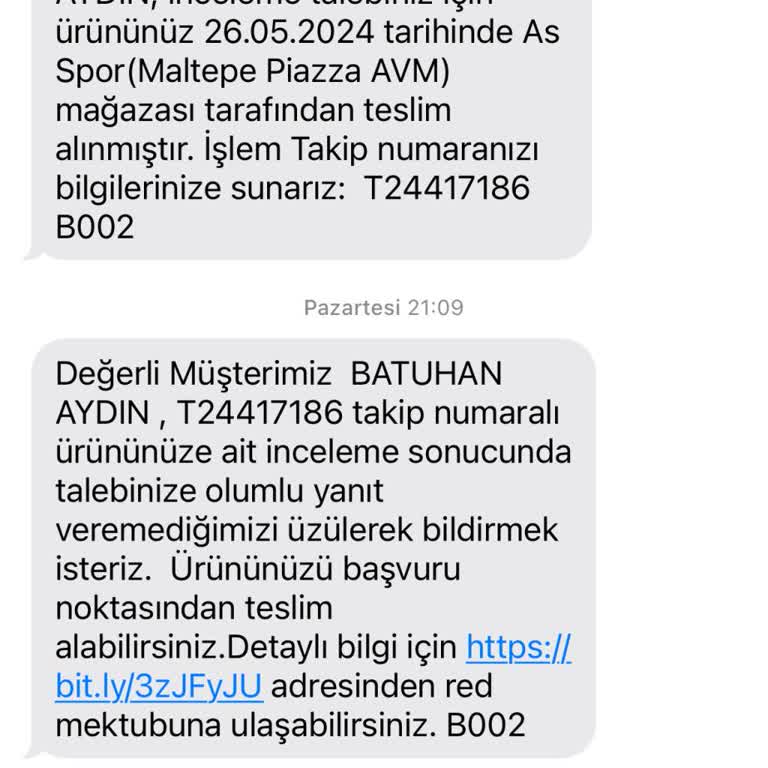 Adidas Kramponların Dayanıklılığı Ve Müşteri Hizmetleri Sorunu