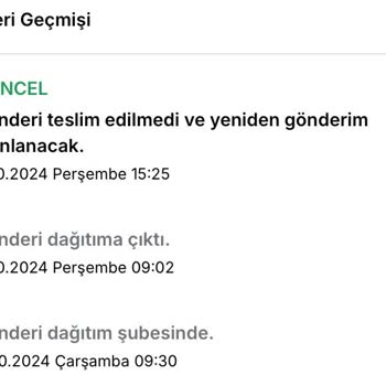 Kaba Taşıma Hizmeti Ve İade Sorunu