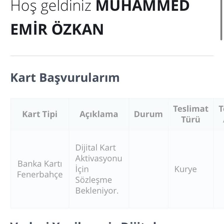 Kart Aktivasyonu Sorunu Ve Uzun Süreli Bekleyiş