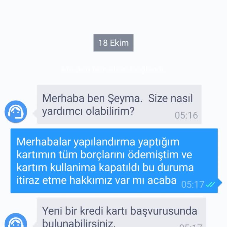 Kredi Kartı Yapılandırma Sorunu Ve Kartın Haksız Kapatılması