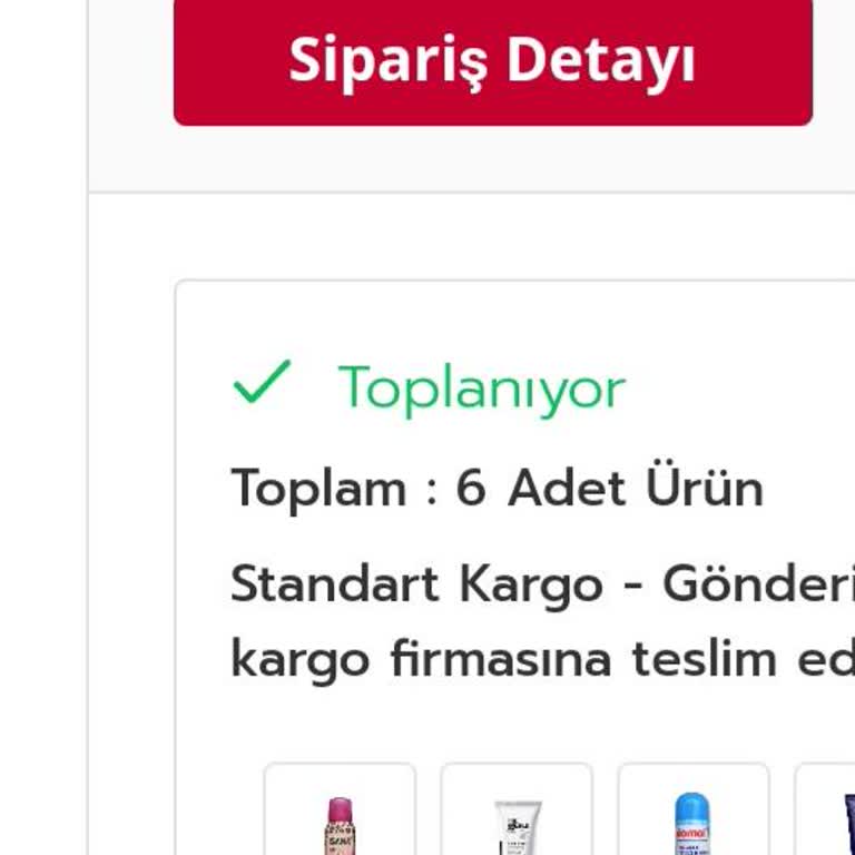 Rossmann Siparişim Haftalardır Gönderilmiyor
